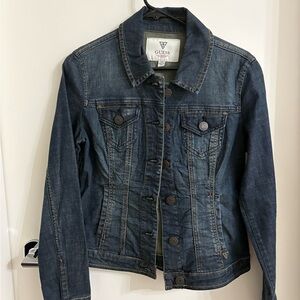 GUESS Women's Indigo Blue Denim Jacket